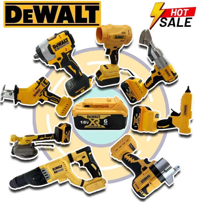 Многофункциональные электроинструменты DeWalt: беспроводная угловая шлифмашина, резак, пистолет для герметика, насос для накачки, ударный молоток, смазочный пистолет
Многофункциональные электроинструменты DeWalt: беспроводная угловая шлифмашина, резак, пистолет для герметика, насос для накачки, ударный молоток, смазочный пистолет