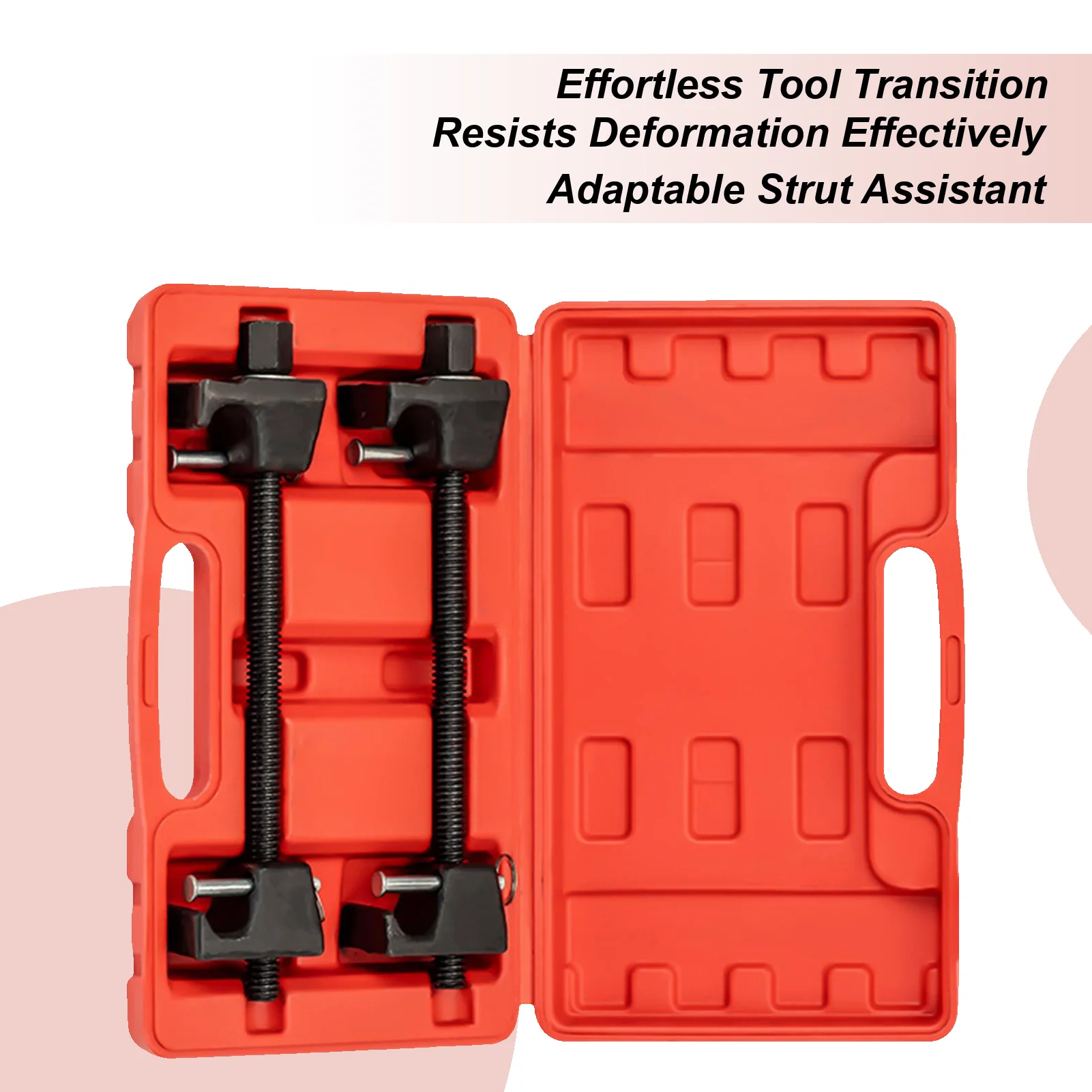 Набор инструментов для сжатия пружин, 300 мм, сверхмощный спиральный пружинный инструмент, спиральный пружинный компрессор из легированной стали, инструмент для компрессора ударной пружины
Набор инструментов для сжатия пружин, 300 мм, сверхмощный спиральный пружинный инструмент, спиральный пружинный компрессор из легированной стали, инструмент для компрессора ударной пружины