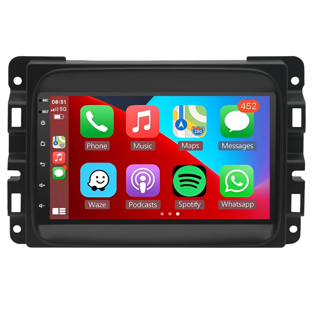 Автомагнитола 2+32G 7 дюймов Android 13 с GPS-навигацией для Dodge Ram 2013-2018, поддержка Carplay и Android Auto, Bluetooth, мультимедийный проигрыватель
Автомагнитола 2+32G 7 дюймов Android 13 с GPS-навигацией для Dodge Ram 2013-2018, поддержка Carplay и Android Auto, Bluetooth, мультимедийный проигрыватель