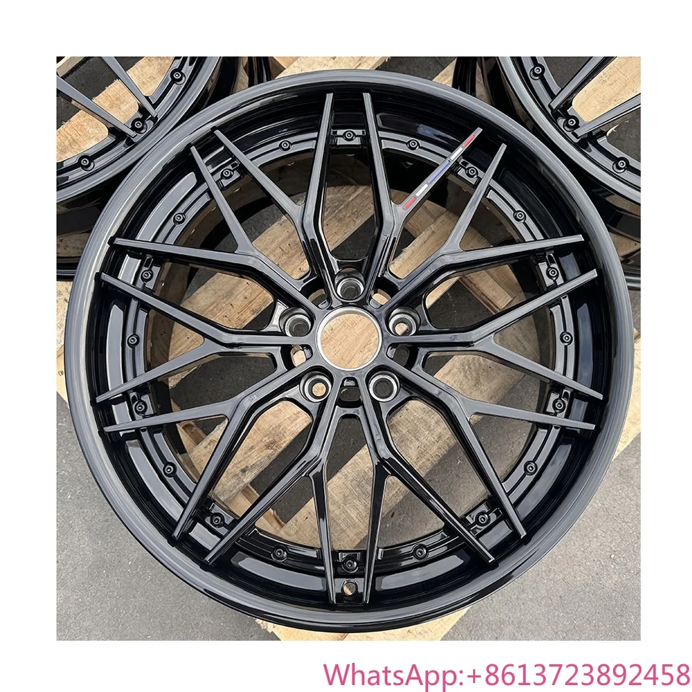 Forged Passenger Car Wheels 19 20 21 22 24 Inch 6061-T6 Alloy Racing Car Wheel Custom Gloss Black 2 Piece Wheel Rims
Forged Passenger Car Wheels 19 20 21 22 24 Inch 6061-T6 Alloy Racing Car Wheel Custom Gloss Black 2 Piece Wheel Rims