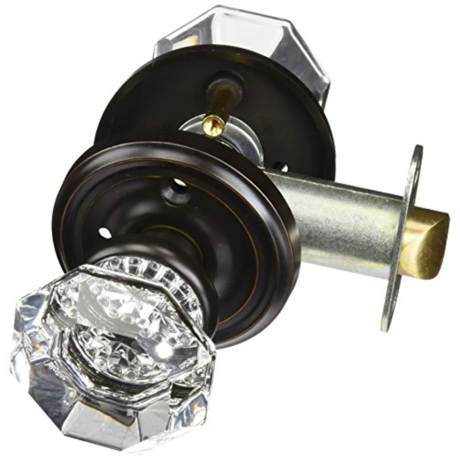 8200-OT-US10B Old Town Clear Crystal Privacy Bed/Bath Door Knob, Regular Rosette, Oil Rubbed Bronze
8200-OT-US10B Old Town Clear Crystal Privacy Bed/Bath Door Knob, Regular Rosette, Oil Rubbed Bronze