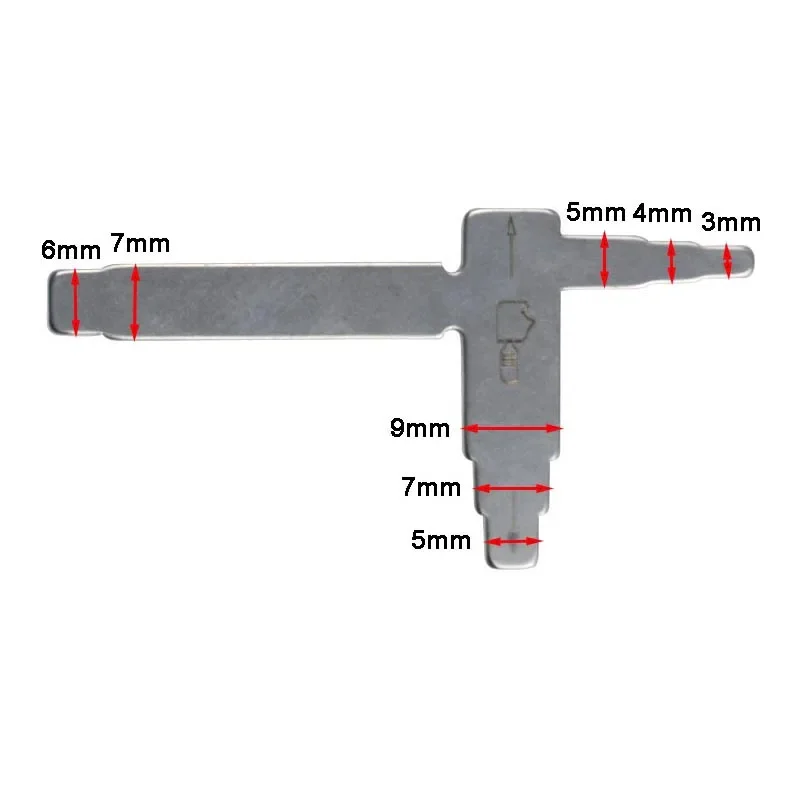 Dental Materials Stainless Steel Implant Measuring Ruler T Shape Measuring Ruler Interdental Distance Implant Locating Cliper
Dental Materials Stainless Steel Implant Measuring Ruler T Shape Measuring Ruler Interdental Distance Implant Locating Cliper