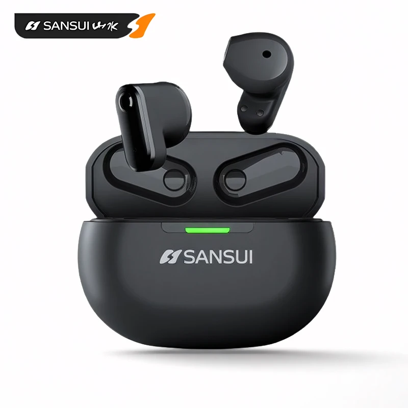 Sansui W97 Bluetooth TWS Earbuds ENC Noise Canceling in-Ear Earphone IPX4 Waterproof Sport Bluetooth Headphones 2cm Super Mini
Sansui W97 Bluetooth TWS Earbuds ENC Noise Canceling in-Ear Earphone IPX4 Waterproof Sport Bluetooth Headphones 2cm Super Mini