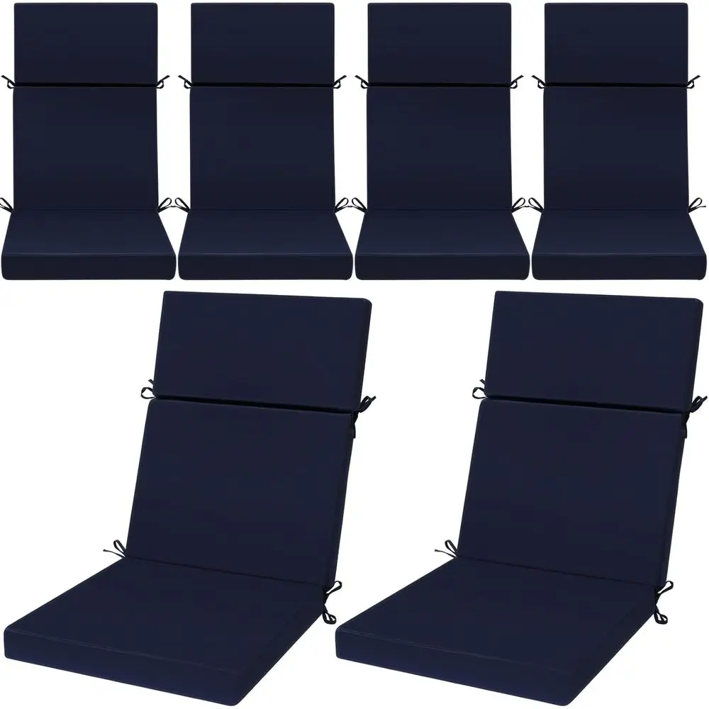 Outdoor High Back Chair Cushion 44x20, Waterproof Patio Seat Pad, Weather-Resistant, Navy Blue
Outdoor High Back Chair Cushion 44x20, Waterproof Patio Seat Pad, Weather-Resistant, Navy Blue