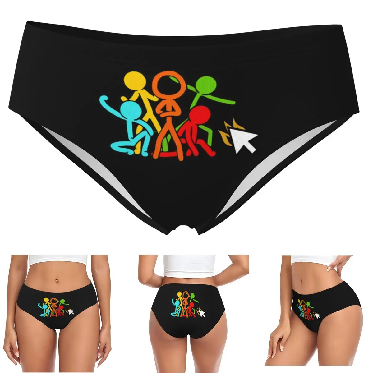 Игровые трусики с пятью палочками на заказ, игровые трусы Alan Becker, женские удобные трусы, нижнее белье, дышащие женские трусы
Игровые трусики с пятью палочками на заказ, игровые трусы Alan Becker, женские удобные трусы, нижнее белье, дышащие женские трусы