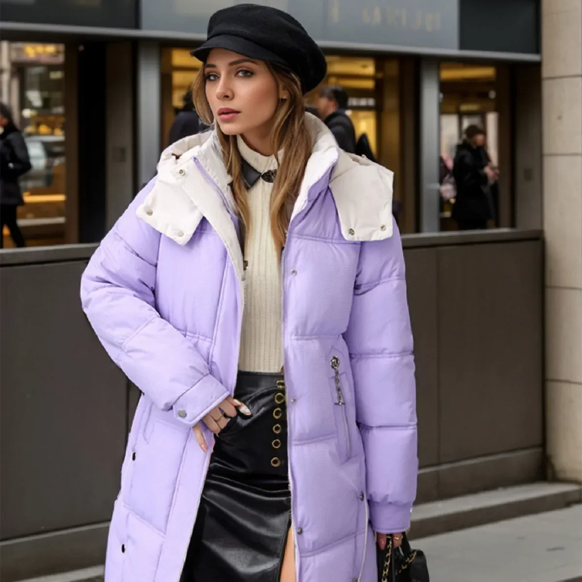 Winter 2024 New Cotton-padded Jackets and Coats Women Long Hooded Thick Warm Parka Female Casual Loose Waterproof Zipper Outwear
Winter 2024 New Cotton-padded Jackets and Coats Women Long Hooded Thick Warm Parka Female Casual Loose Waterproof Zipper Outwear
