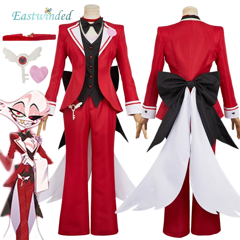 TV Hell Inn Angel Dust Cosplay Red Uniform Women Suit Clothing Set Costume Accessories Outfits Halloween Disguise Carnival Party
TV Hell Inn Angel Dust Cosplay Red Uniform Women Suit Clothing Set Costume Accessories Outfits Halloween Disguise Carnival Party