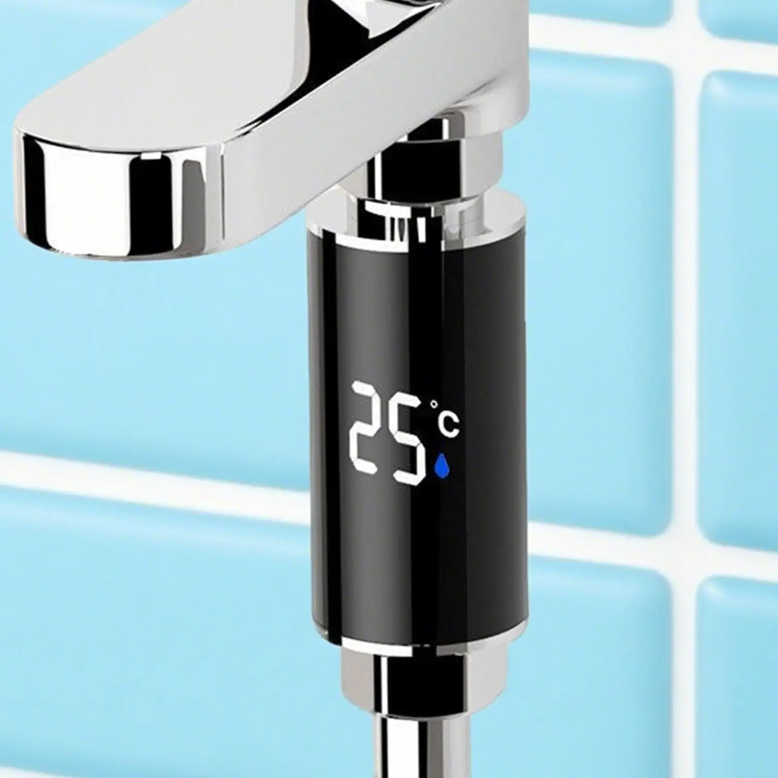 Термометр для насадки для душа, водонепроницаемый светодиодный цифровой дисплей, измеритель температуры воды, индикатор с цветовой кодировкой, умный измеритель температуры 
Термометр для насадки для душа, водонепроницаемый светодиодный цифровой дисплей, измеритель температуры воды, индикатор с цветовой кодировкой, умный измеритель температуры