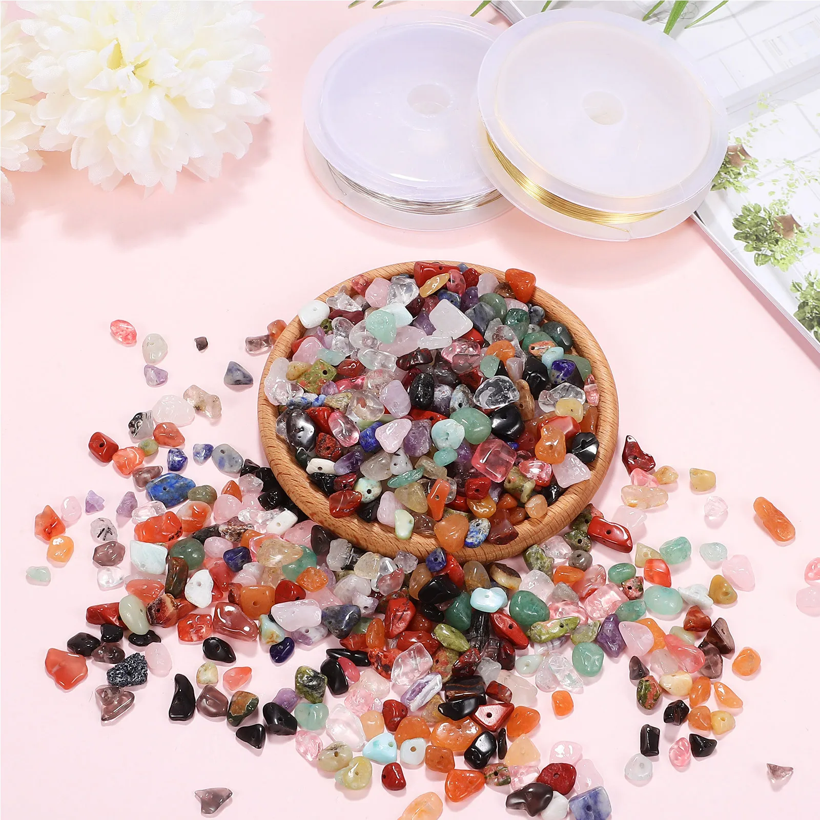 DIY Accessories Natural Stone Jewelry Making Supplies Irregular Gemstones Craft Loose Beads Handmade Kit Gemstone Projects
DIY Accessories Natural Stone Jewelry Making Supplies Irregular Gemstones Craft Loose Beads Handmade Kit Gemstone Projects