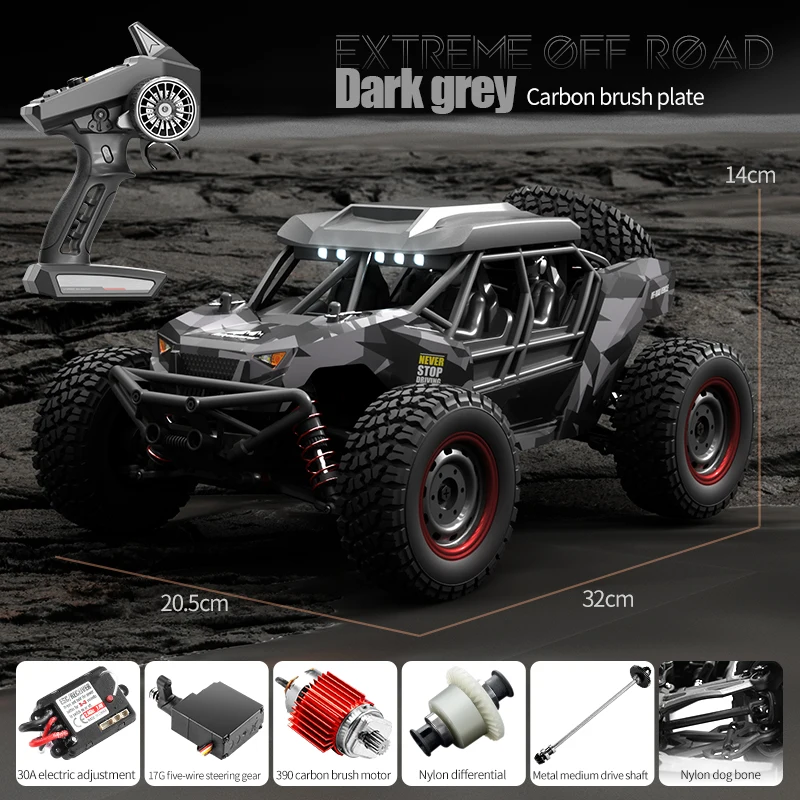 Remote Control High Speed Car 1:16 Remote Control Off-Road Car RC4X4 Remote Control Waterproof Truck Toy Gift
Remote Control High Speed Car 1:16 Remote Control Off-Road Car RC4X4 Remote Control Waterproof Truck Toy Gift