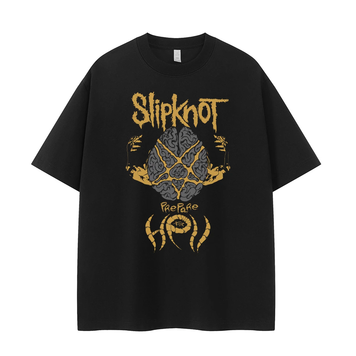Slipknot Live Knot Band Dark Retro American Street VTG Pure Cotton Rock Men's and Women's Pure Cotton Short-Sleeved T-Shirt
Slipknot Live Knot Band Dark Retro American Street VTG Pure Cotton Rock Men's and Women's Pure Cotton Short-Sleeved T-Shirt