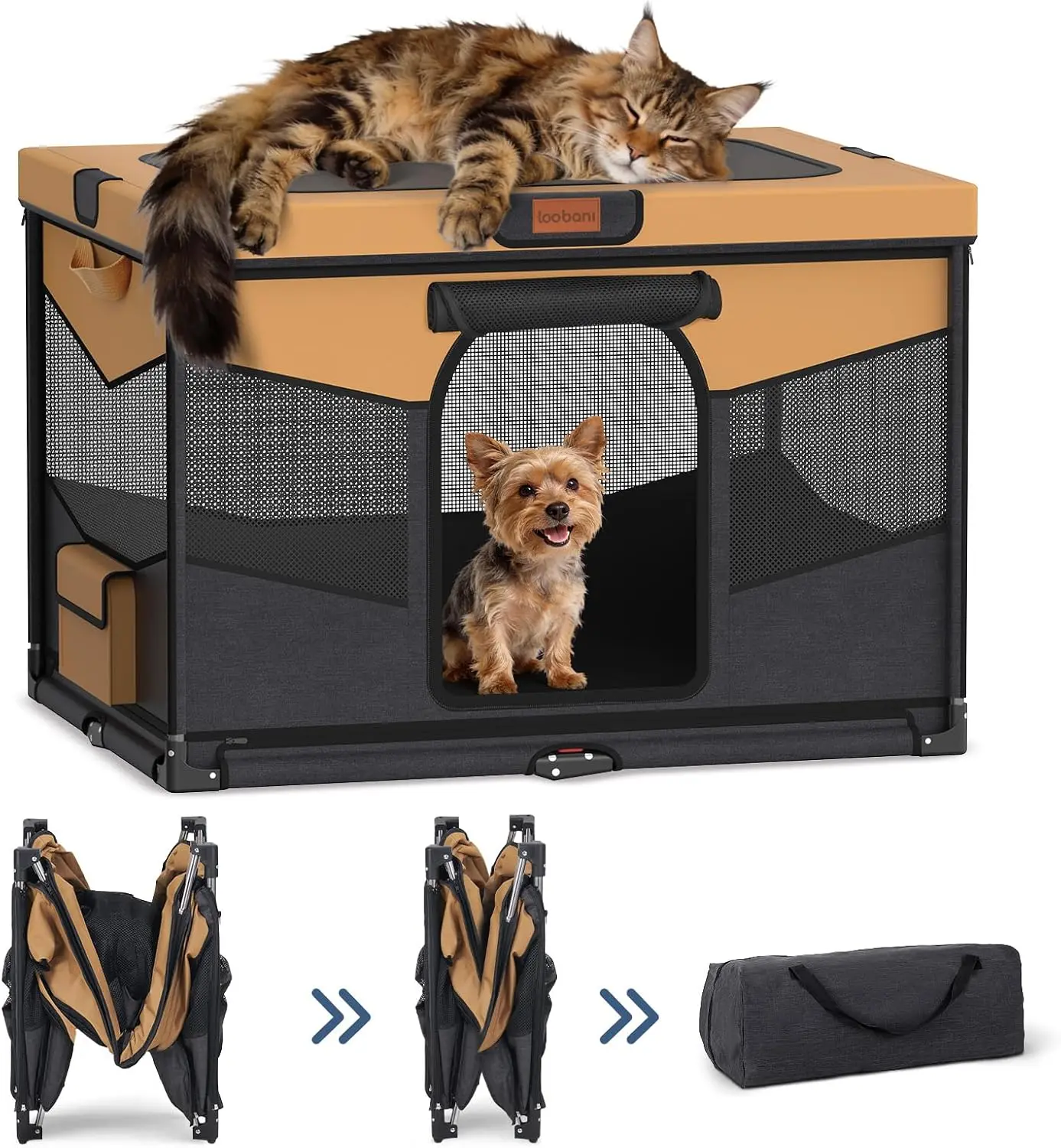 Foldable Dog Playpen for Small Dogs- Indoor/Outdoor Puppy Playpen with Removable Washable Fabric Enclosure, Sturdy Steel
Foldable Dog Playpen for Small Dogs- Indoor/Outdoor Puppy Playpen with Removable Washable Fabric Enclosure, Sturdy Steel