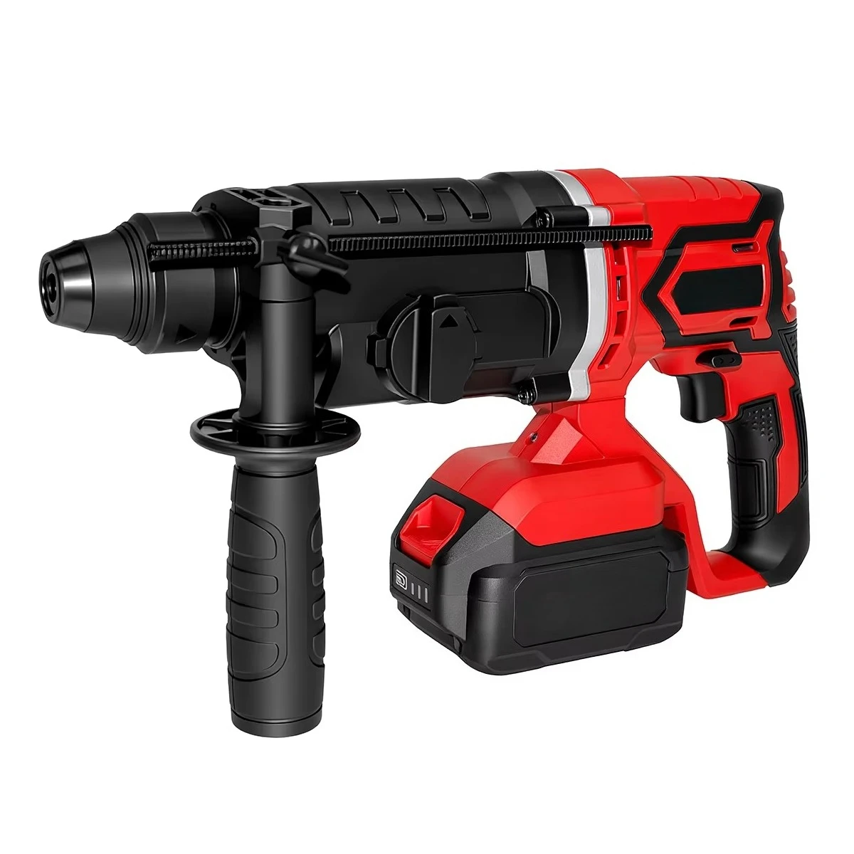 Hot Sale Electric Power Tools 20v Li-ion Battery 4 Functions Cordless Rotary Hammer Drill
Hot Sale Electric Power Tools 20v Li-ion Battery 4 Functions Cordless Rotary Hammer Drill