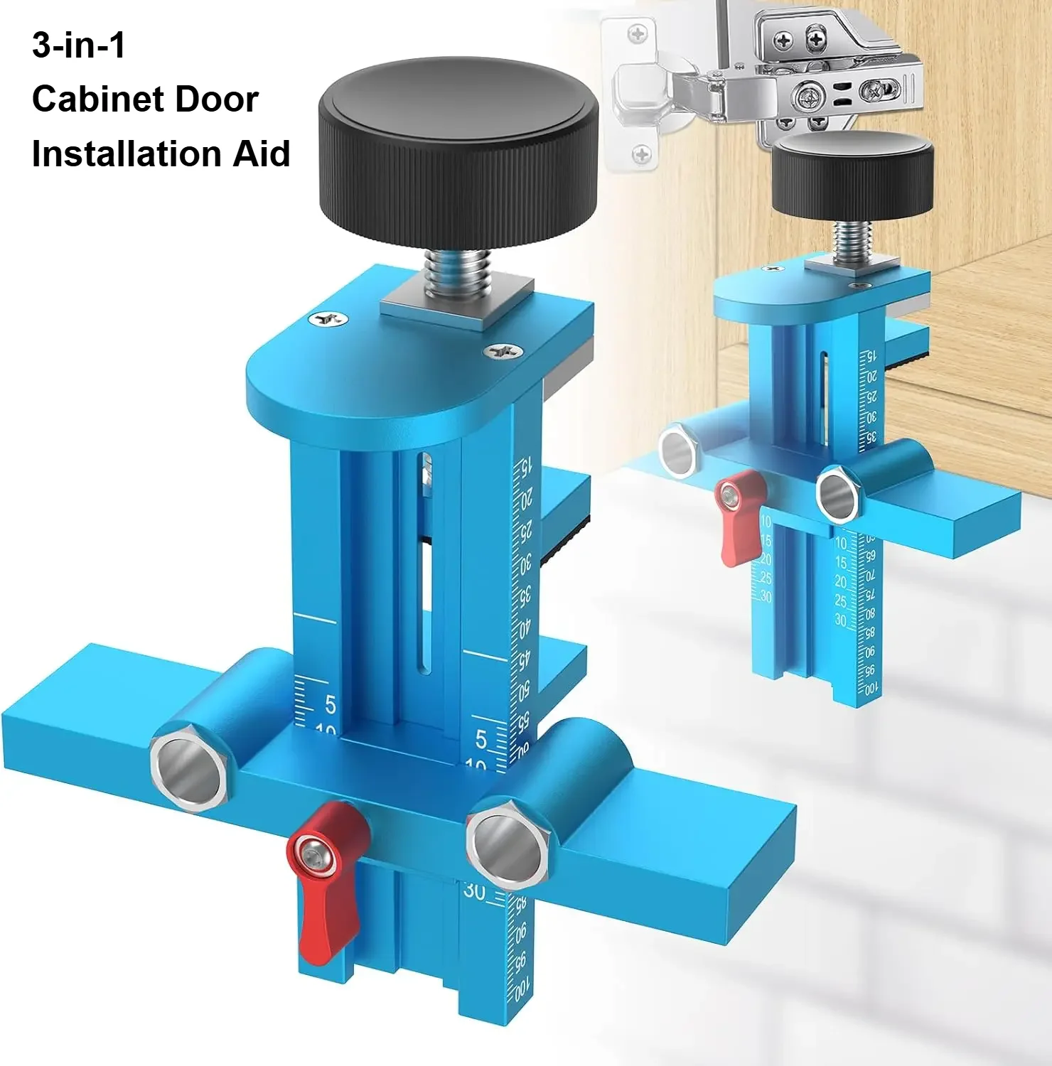 3 In 1 Cabinet Door Mounting Jig Rebound Device Tool Installation Positioner Adjustable Aluminium Alloy Furniture Hardware Jig
3 In 1 Cabinet Door Mounting Jig Rebound Device Tool Installation Positioner Adjustable Aluminium Alloy Furniture Hardware Jig
