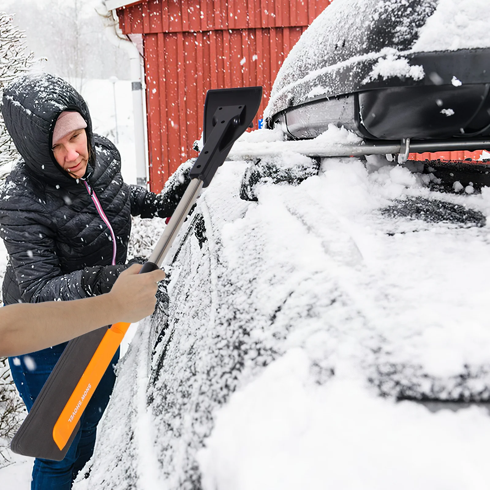 Extendable Vehicle Ice Scraper Multi-Functional Snow Removal Tool for Car Windshield Window Snow Sweeping Vehicle Ice Scrapers
Extendable Vehicle Ice Scraper Multi-Functional Snow Removal Tool for Car Windshield Window Snow Sweeping Vehicle Ice Scrapers