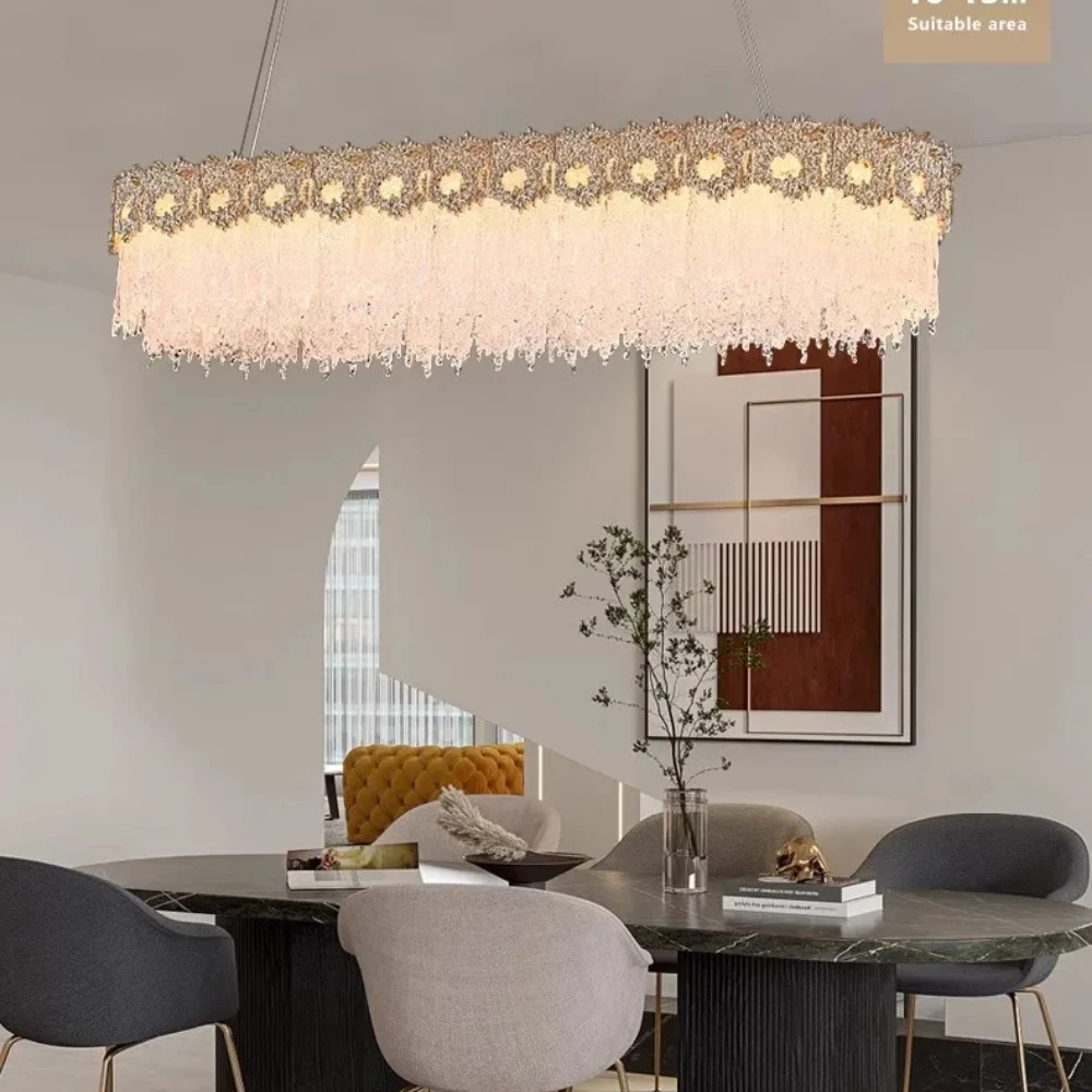 2025 Original Gold Crystal Ice Crackle Chandelier for Living Room, Dining Room Ceiling Lighting, Height Adjustable
2025 Original Gold Crystal Ice Crackle Chandelier for Living Room, Dining Room Ceiling Lighting, Height Adjustable