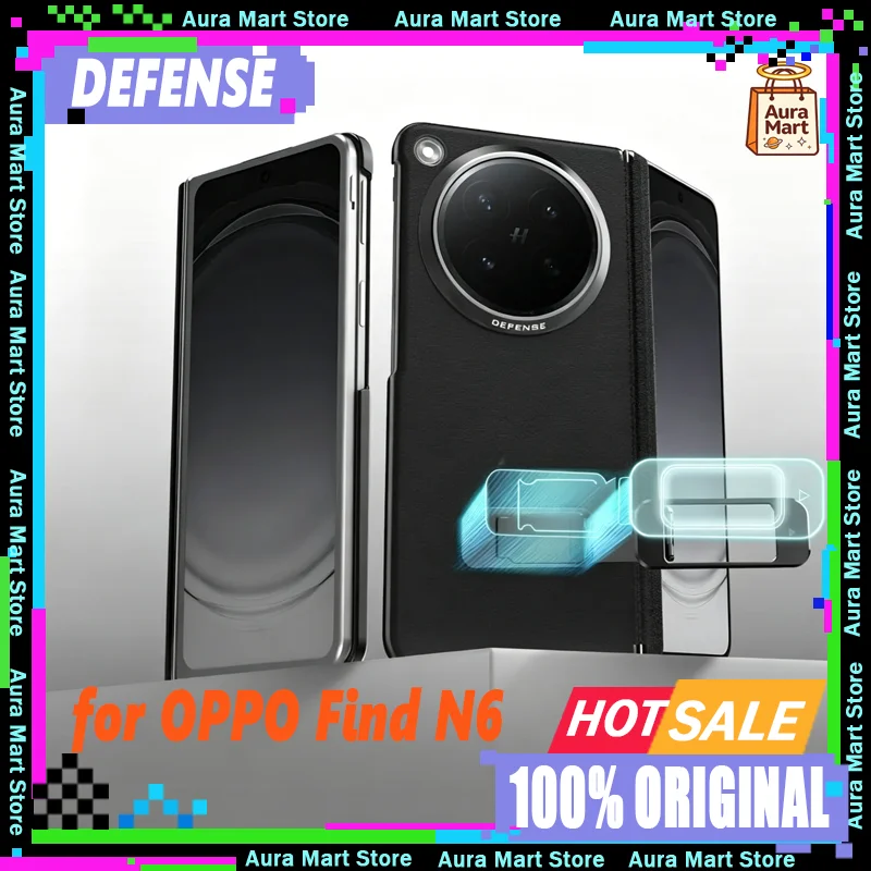 Кожаный чехол DEFENSE для OPPO Find N6 с подставкой, тройным складным ремешком и креплением для наручного ремешка, роскошный чехол-накладка
Кожаный чехол DEFENSE для OPPO Find N6 с подставкой, тройным складным ремешком и креплением для наручного ремешка, роскошный чехол-накладка