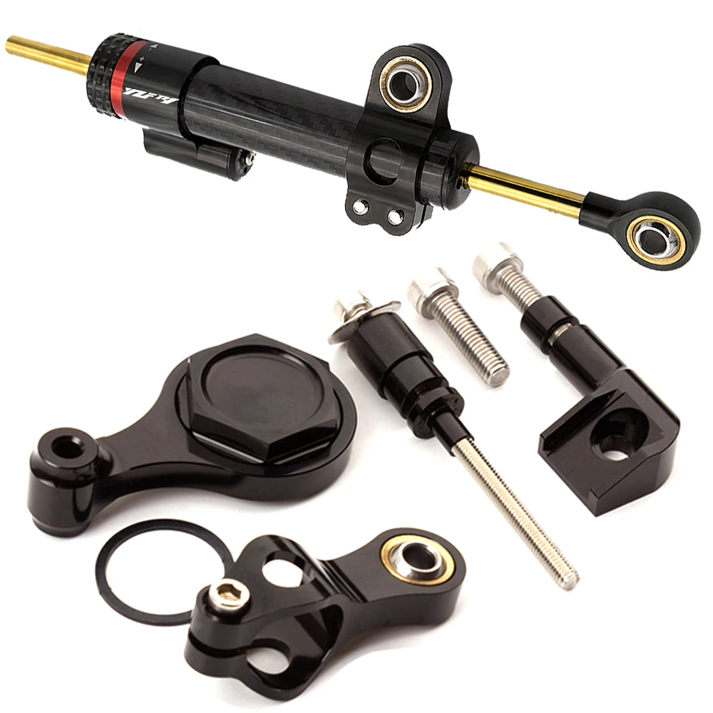 CNC Adjustable Linear Reversed Steering Damper With Bracket Support For YAMAHA YZFR1 YZF R1 2002-2016(2011 2012 2013 2014 2015
CNC Adjustable Linear Reversed Steering Damper With Bracket Support For YAMAHA YZFR1 YZF R1 2002-2016(2011 2012 2013 2014 2015