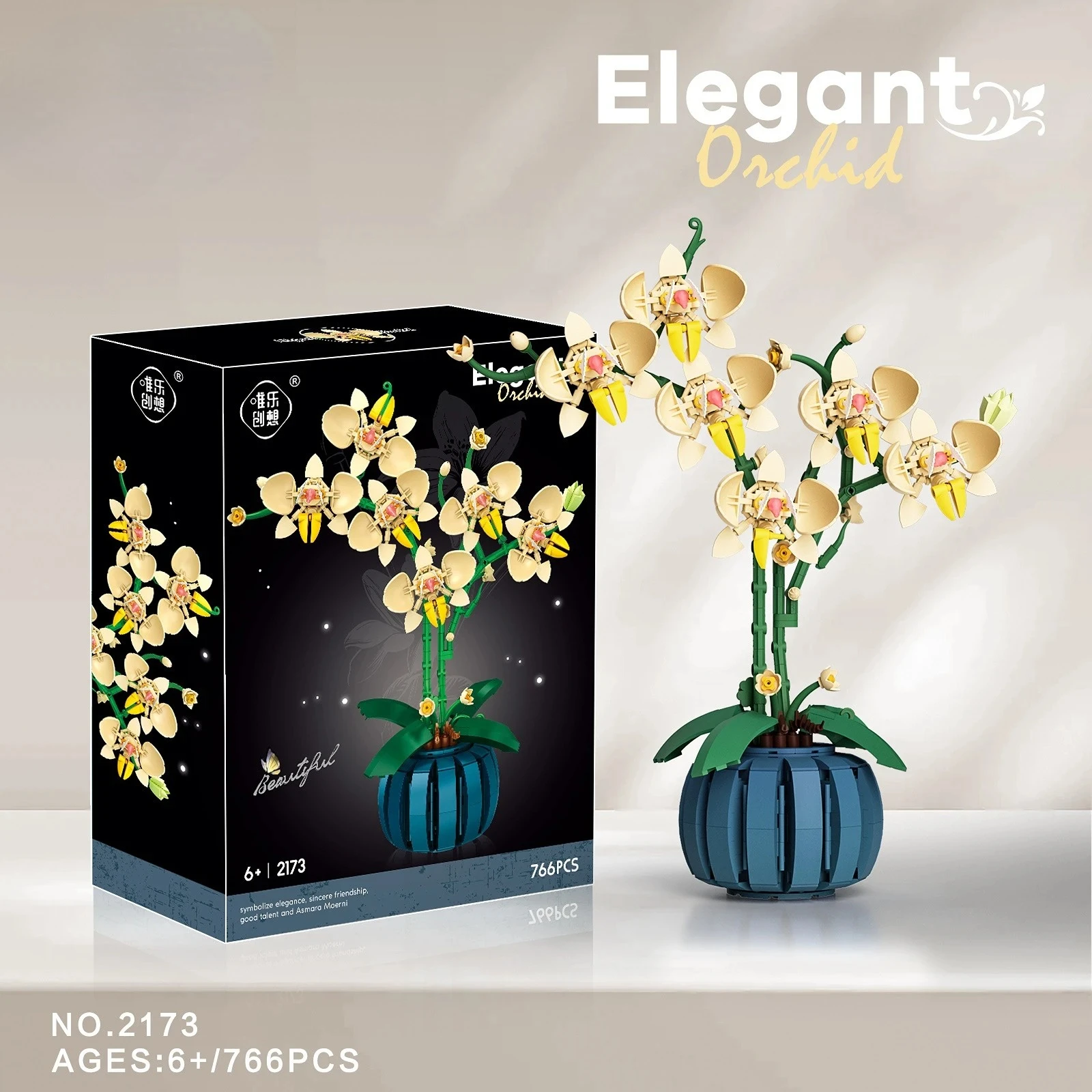 Flowers Bouquet Orchid Building Blocks Bonsai Plant Model Bricks Artificial Romantic Home Decoration Toys Birthday Gift For Girl
Flowers Bouquet Orchid Building Blocks Bonsai Plant Model Bricks Artificial Romantic Home Decoration Toys Birthday Gift For Girl