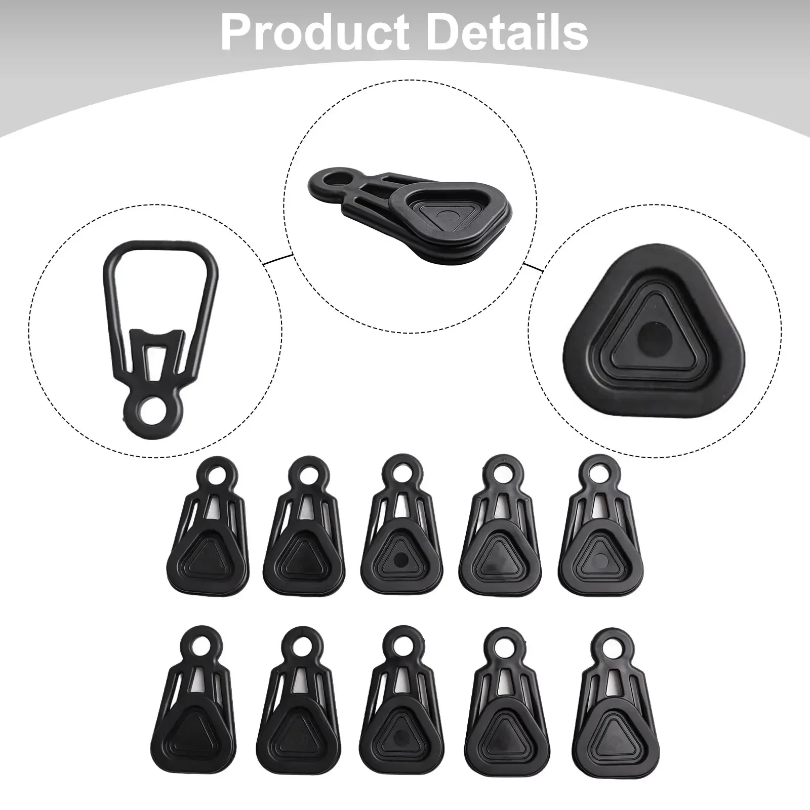 10pcs Camping Tarp Clips Clamp Waterproof Awning Tear Resistant Bungee Cord Hook Outdoor Durability Canopy Clip Buckle
10pcs Camping Tarp Clips Clamp Waterproof Awning Tear Resistant Bungee Cord Hook Outdoor Durability Canopy Clip Buckle