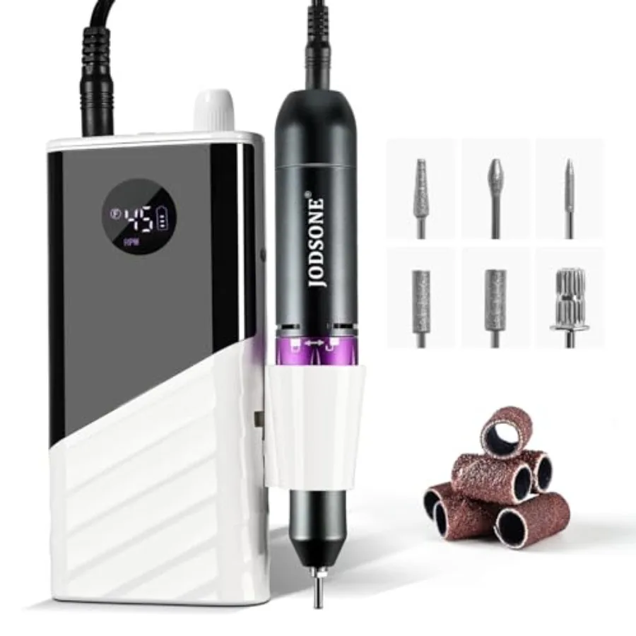 Professional Nail Drill 45000 RPM Rechargeable Nail File for Efficient and Low Noise Nail Gel Removal Ideal for Home and Salon
Professional Nail Drill 45000 RPM Rechargeable Nail File for Efficient and Low Noise Nail Gel Removal Ideal for Home and Salon