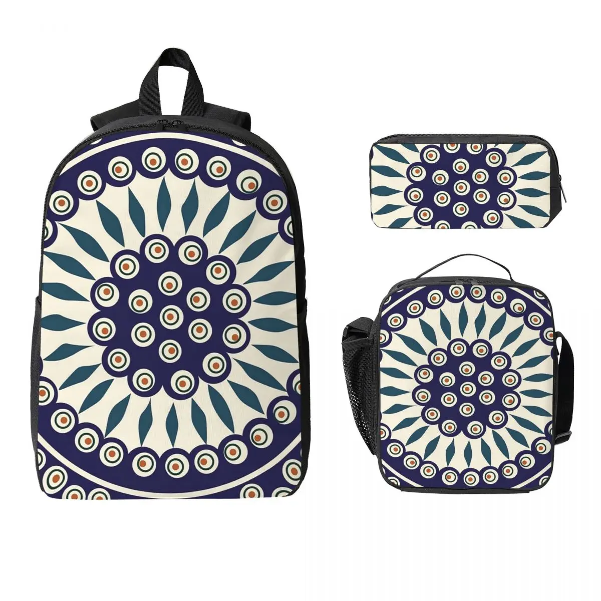 Boleslawiec Ceramics Backpack Student BookBag School Bag Computer Shoulder Bags 3ps Insulated Lunch Bag Pencil Case
Boleslawiec Ceramics Backpack Student BookBag School Bag Computer Shoulder Bags 3ps Insulated Lunch Bag Pencil Case