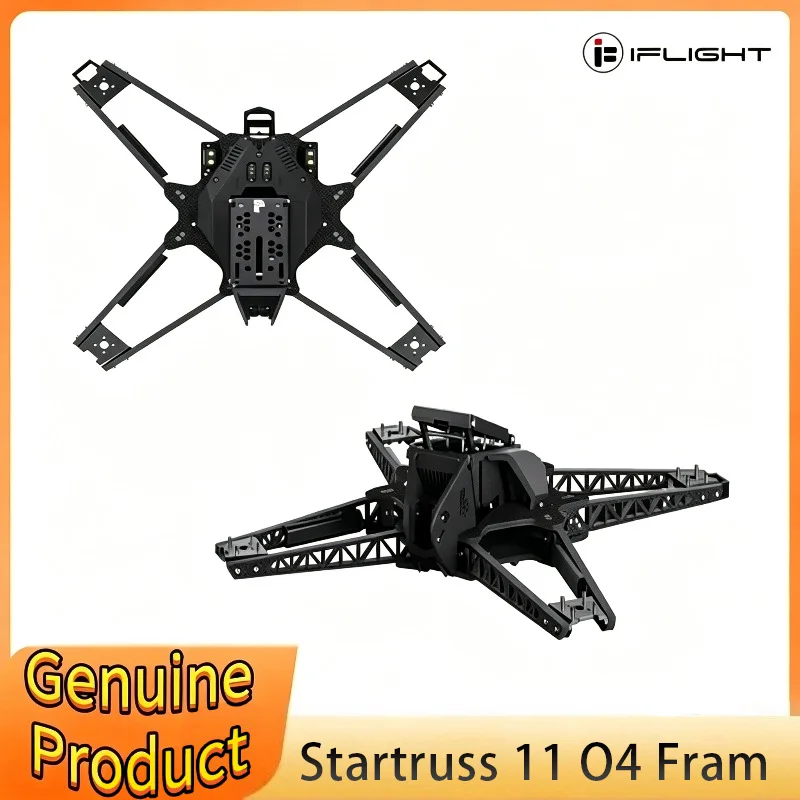 IFlight Startruss 11 O4 FPV Frame Kit with 7mm Arms 473mm Wheelbase for DJI O4 Air Unit Pro FPV Cinelifter Drone Parts
IFlight Startruss 11 O4 FPV Frame Kit with 7mm Arms 473mm Wheelbase for DJI O4 Air Unit Pro FPV Cinelifter Drone Parts