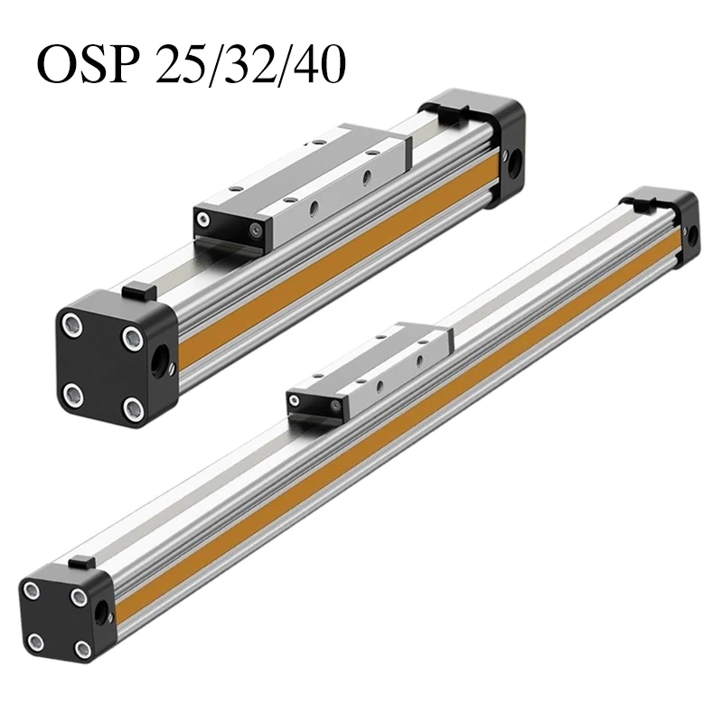 OSP 25/32/40 Pneumatic Air Cylinder Mechanically Jointed Double Acting Rodless High Thrust OSP-25 Piston Small Part
OSP 25/32/40 Pneumatic Air Cylinder Mechanically Jointed Double Acting Rodless High Thrust OSP-25 Piston Small Part