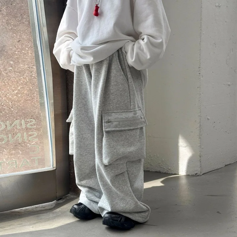 Autumn and Winter Boys Loose Fleece Pants 2025 New Children's Casual Trousers Multi-pocket Sweatpants Tide
Autumn and Winter Boys Loose Fleece Pants 2025 New Children's Casual Trousers Multi-pocket Sweatpants Tide