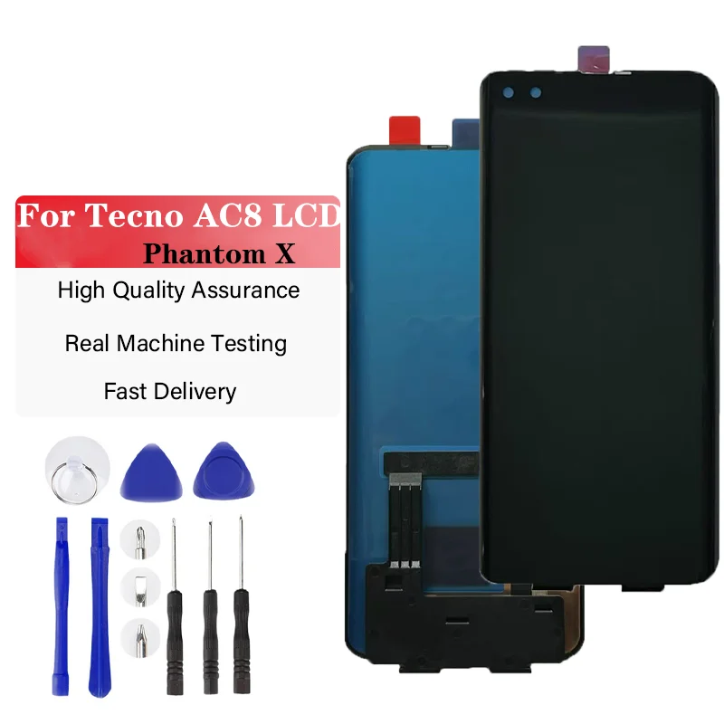 6.7"inch AMOLED Display For Tecno Phantom X LCD AC8 Display Screen Touch Digitizer Assembly Replacement
6.7"inch AMOLED Display For Tecno Phantom X LCD AC8 Display Screen Touch Digitizer Assembly Replacement