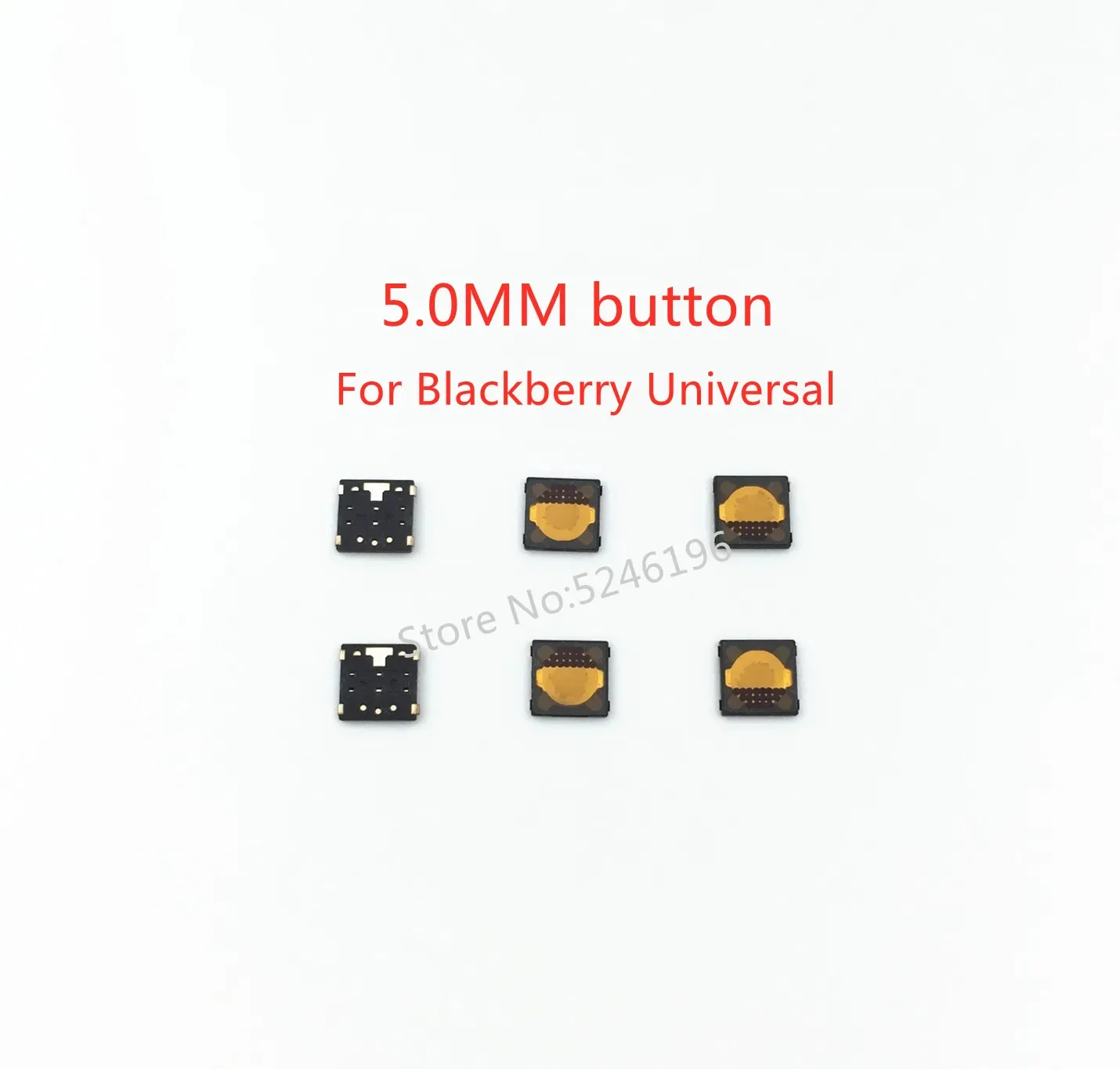 10-100pcs 5.0MM Power on volume button 4 Pin For Blackberry Universal Tactile button Replace Part
10-100pcs 5.0MM Power on volume button 4 Pin For Blackberry Universal Tactile button Replace Part