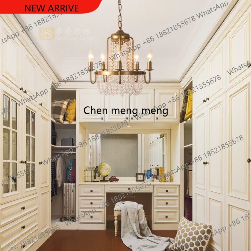 B182 retro crystal chandelier living room cloakroom study French restaurant villa clothing store bedroom master bedroom chandeli
B182 retro crystal chandelier living room cloakroom study French restaurant villa clothing store bedroom master bedroom chandeli