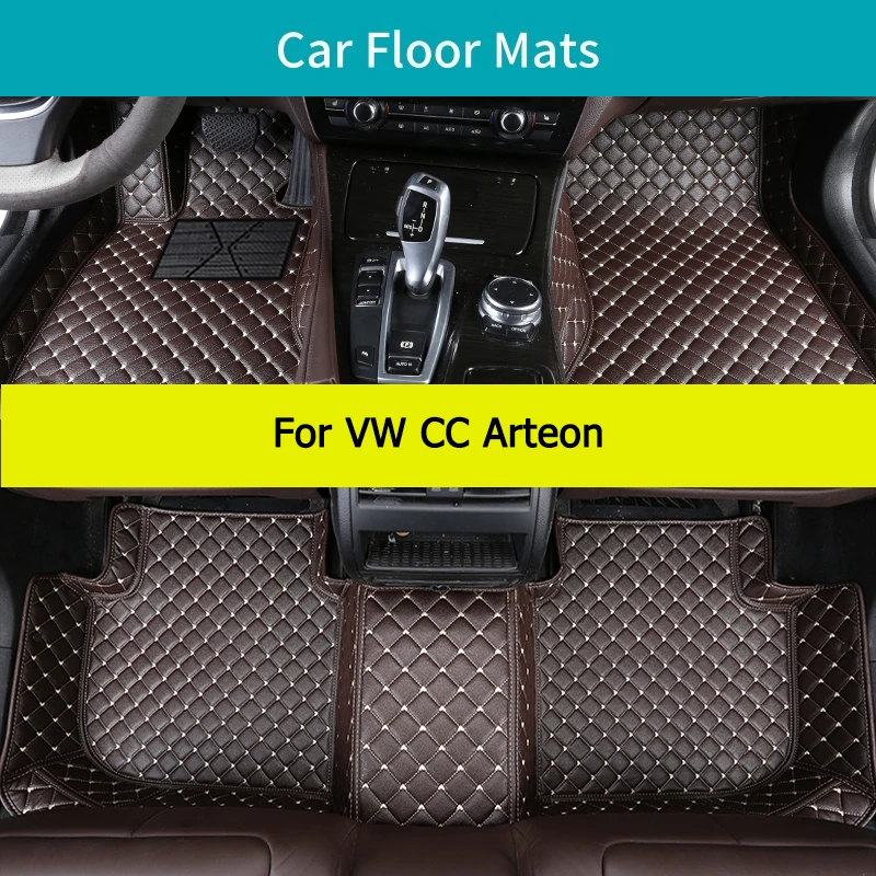 Custom Car Floor Mats For VW CC Arteon Auto Carpets Foot Coche Accessorie Mats Carpets Floor Mats for Cars
Custom Car Floor Mats For VW CC Arteon Auto Carpets Foot Coche Accessorie Mats Carpets Floor Mats for Cars
