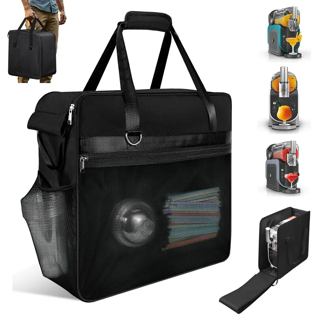 Carrying Bag for Ninja Slushie Machine FS301 & FS300 - Side Opening for Easy Access, Thickly Padded Protective Cover
Carrying Bag for Ninja Slushie Machine FS301 & FS300 - Side Opening for Easy Access, Thickly Padded Protective Cover