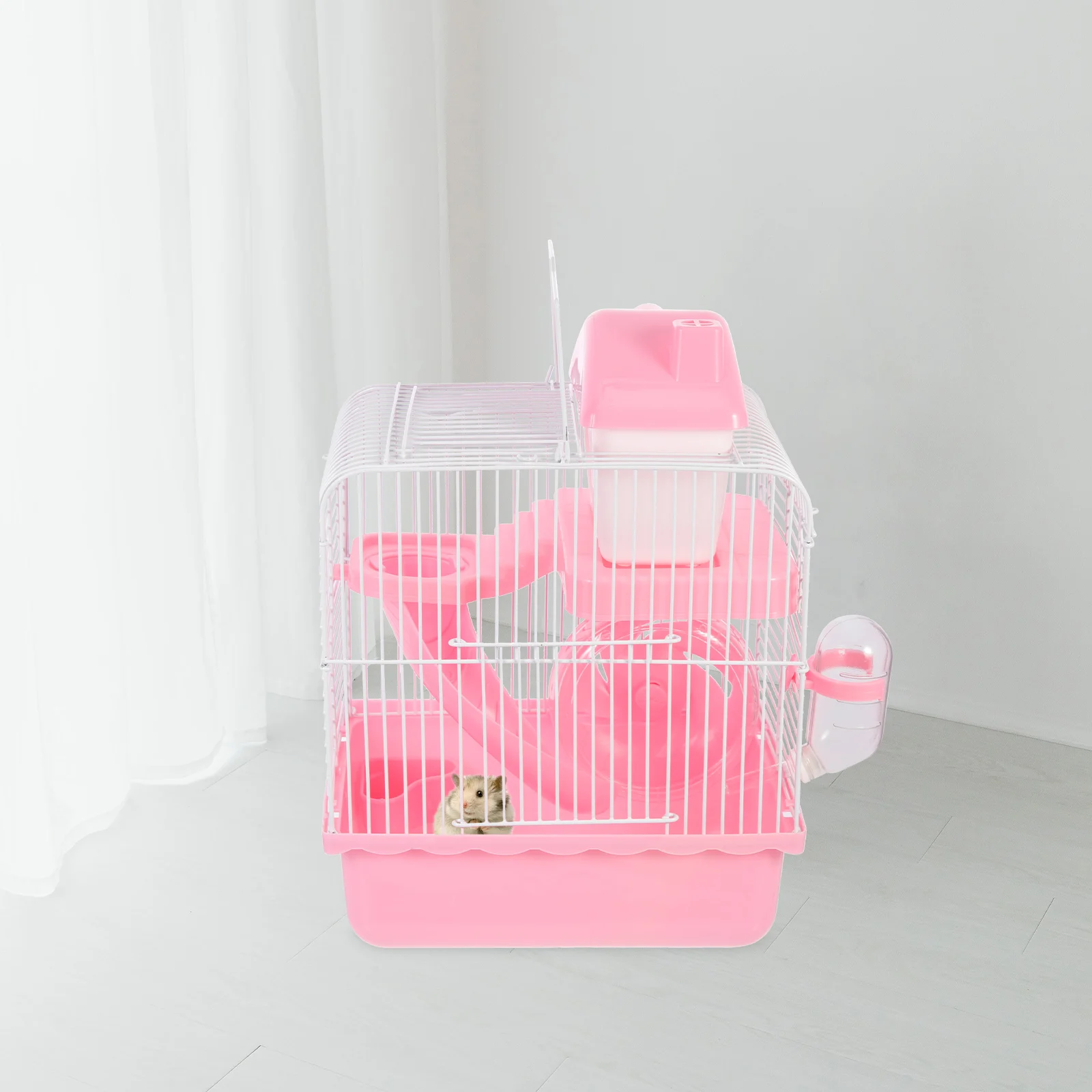 Hamster Cage Castle Hut Small Animal Habitats Pet Hide House Abs Shelter Sleeping Bed Playhouse Double Layer Nest
Hamster Cage Castle Hut Small Animal Habitats Pet Hide House Abs Shelter Sleeping Bed Playhouse Double Layer Nest