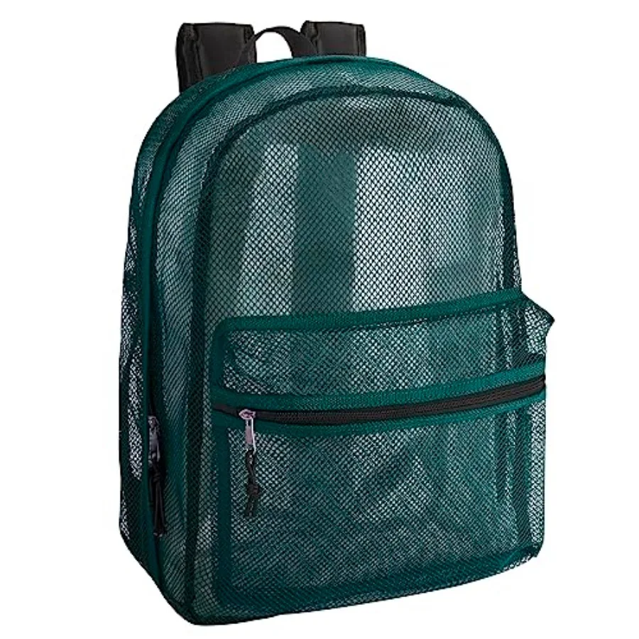 Transparent Mesh Backpacks for School,Beach, Travel - Mesh See Through Backpack with Padded Straps Large
Transparent Mesh Backpacks for School,Beach, Travel - Mesh See Through Backpack with Padded Straps Large