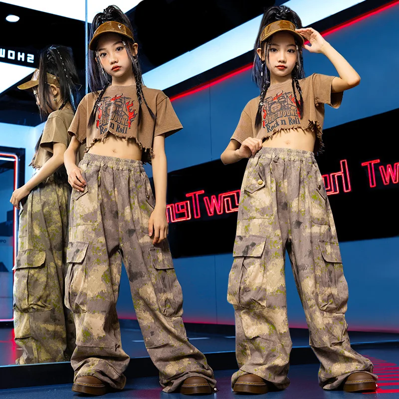 Chidren hip hop clothing hip hop girl set short sleeve crop tshirt plus size girl hip hop pants girls jazz dance costumes
Chidren hip hop clothing hip hop girl set short sleeve crop tshirt plus size girl hip hop pants girls jazz dance costumes