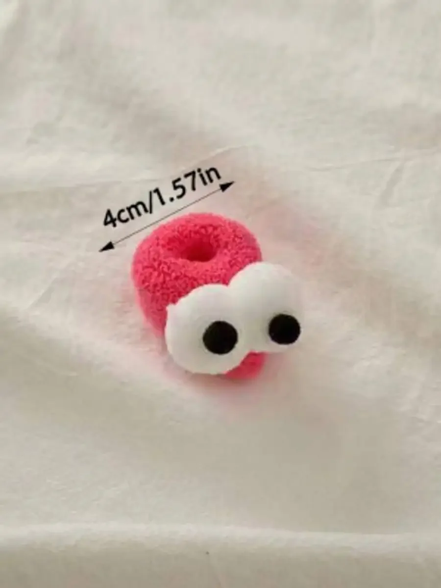 5pcs Cartoon Mini Big Eyes Scrunchies High Elasticity Hair Ties For Women
5pcs Cartoon Mini Big Eyes Scrunchies High Elasticity Hair Ties For Women