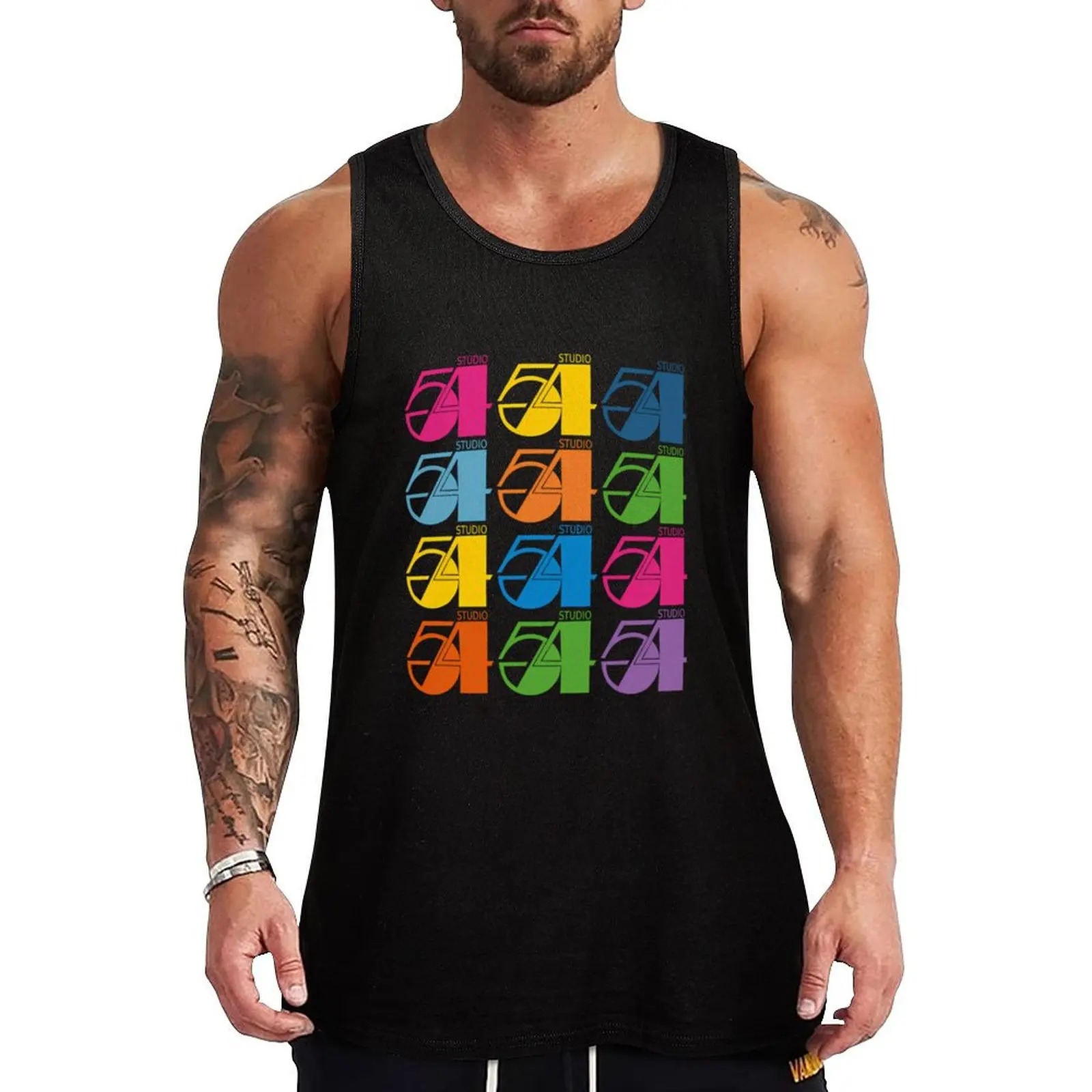 54 Disco Club Nightlife New Music Party York 54 Tank Top Man sleeveless shirt gym clothes man fitness
54 Disco Club Nightlife New Music Party York 54 Tank Top Man sleeveless shirt gym clothes man fitness