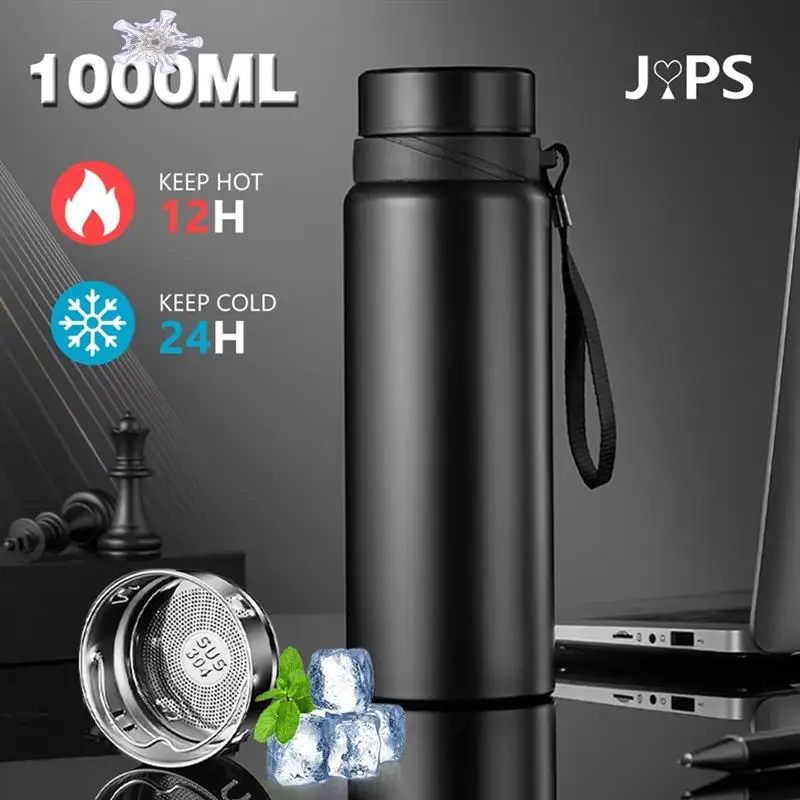 800Ml Stainless Steel Vacuum Flask,Dual Insulation Water Bottle For Hot And Cold Beverages, Ideal For Coffee, Tea, Water
800Ml Stainless Steel Vacuum Flask,Dual Insulation Water Bottle For Hot And Cold Beverages, Ideal For Coffee, Tea, Water
