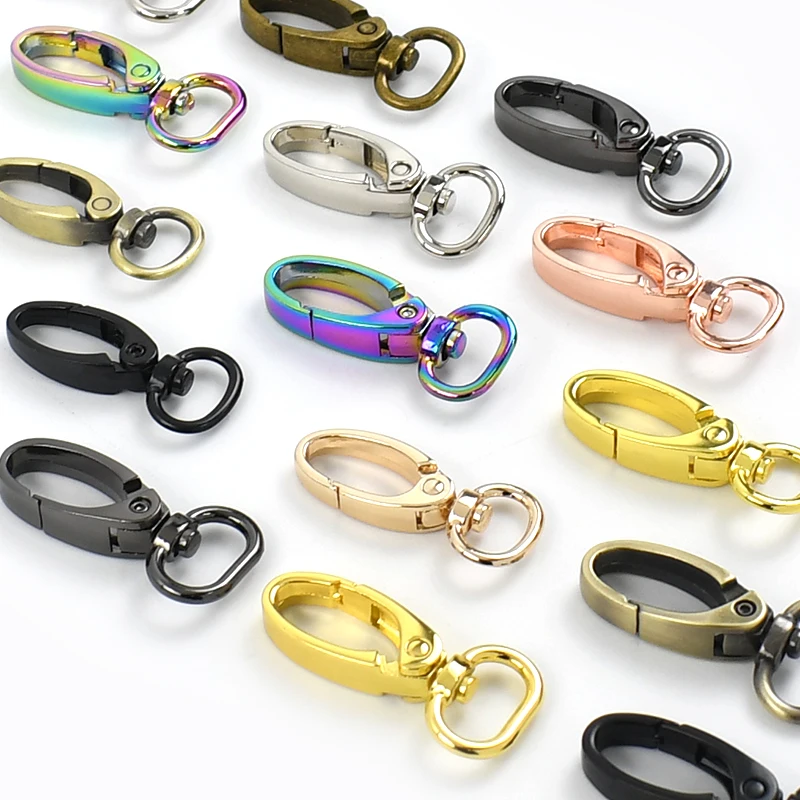 50Pcs 16/20/26/32/38mm Metal Buckles Bag Strap Lobster Swivel Carabiner Snap Hook Collar KeyChain DIY Bags Hardware Accessories
50Pcs 16/20/26/32/38mm Metal Buckles Bag Strap Lobster Swivel Carabiner Snap Hook Collar KeyChain DIY Bags Hardware Accessories