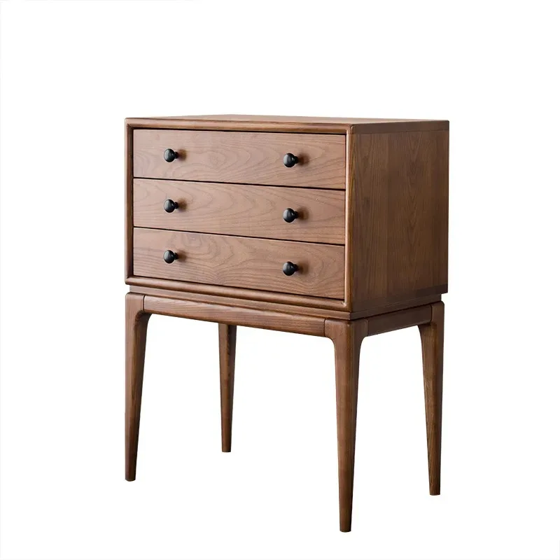 All solid wood sofa side cabinet Modern simple multi-functional locker Walnut three-bucket cabinet
All solid wood sofa side cabinet Modern simple multi-functional locker Walnut three-bucket cabinet