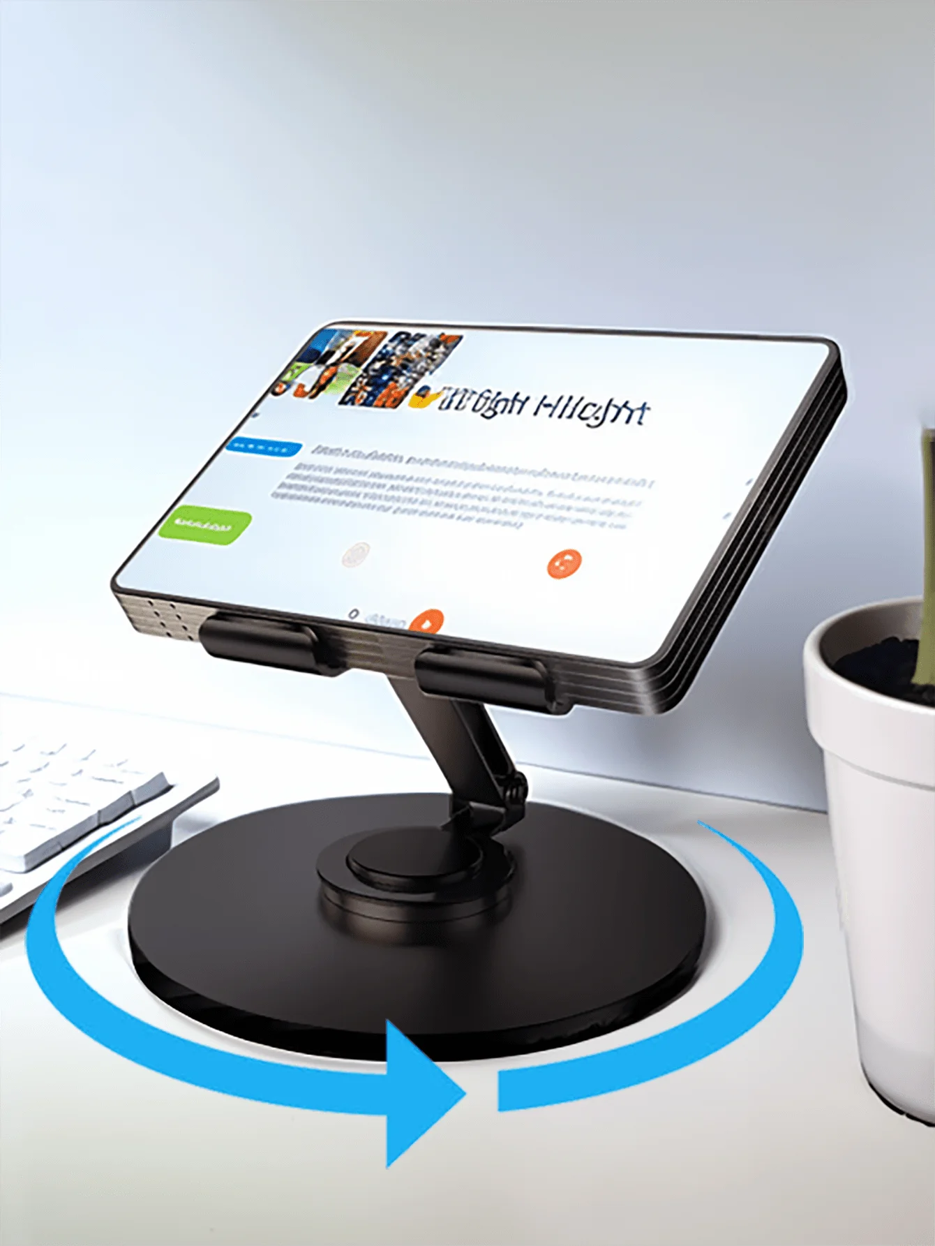 Tablet Stand 360° Rotating Adjustable Tablet Holder Metal Foldable IPad Stand Holder For Desk Table Compatible With IPad Pro 9.7,10.5,10.9, 11, Mini 4 3 2,Tab,Kindle, E-Reader(Pink) Compatible With IPhone, Android Phone, Gift For Birthday, Family, Friends
Tablet Stand 360° Rotating Adjustable Tablet Holder Metal Foldable IPad Stand Holder For Desk Table Compatible With IPad Pro 9.7,10.5,10.9, 11, Mini 4 3 2,Tab,Kindle, E-Reader(Pink) Compatible With IPhone, Android Phone, Gift For Birthday, Family, Friends