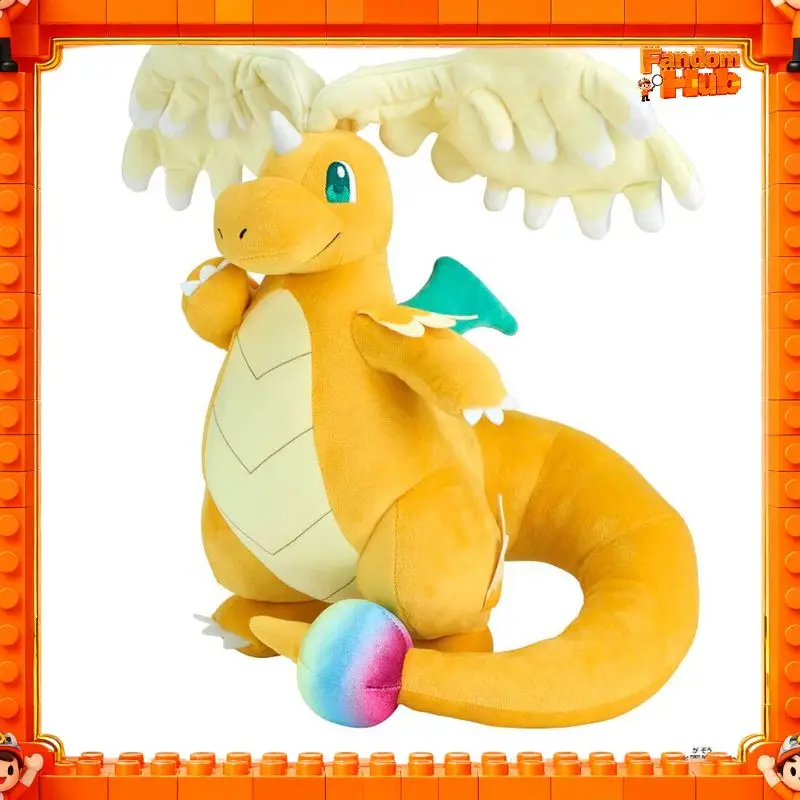 Original TOMY Pokemon Dragonite Plush Toy Soft Fluffy Stuffed Animal Doll For Girlfriend Gift Collection Home Decoration
Original TOMY Pokemon Dragonite Plush Toy Soft Fluffy Stuffed Animal Doll For Girlfriend Gift Collection Home Decoration
