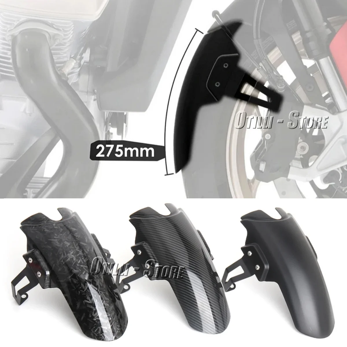 For Moto Guzzi V100 Mandello S Motorcycle Front Fender Extension Mudguard Extender 275mm Splash Guard V100 MANSELLO 2022 2023
For Moto Guzzi V100 Mandello S Motorcycle Front Fender Extension Mudguard Extender 275mm Splash Guard V100 MANSELLO 2022 2023