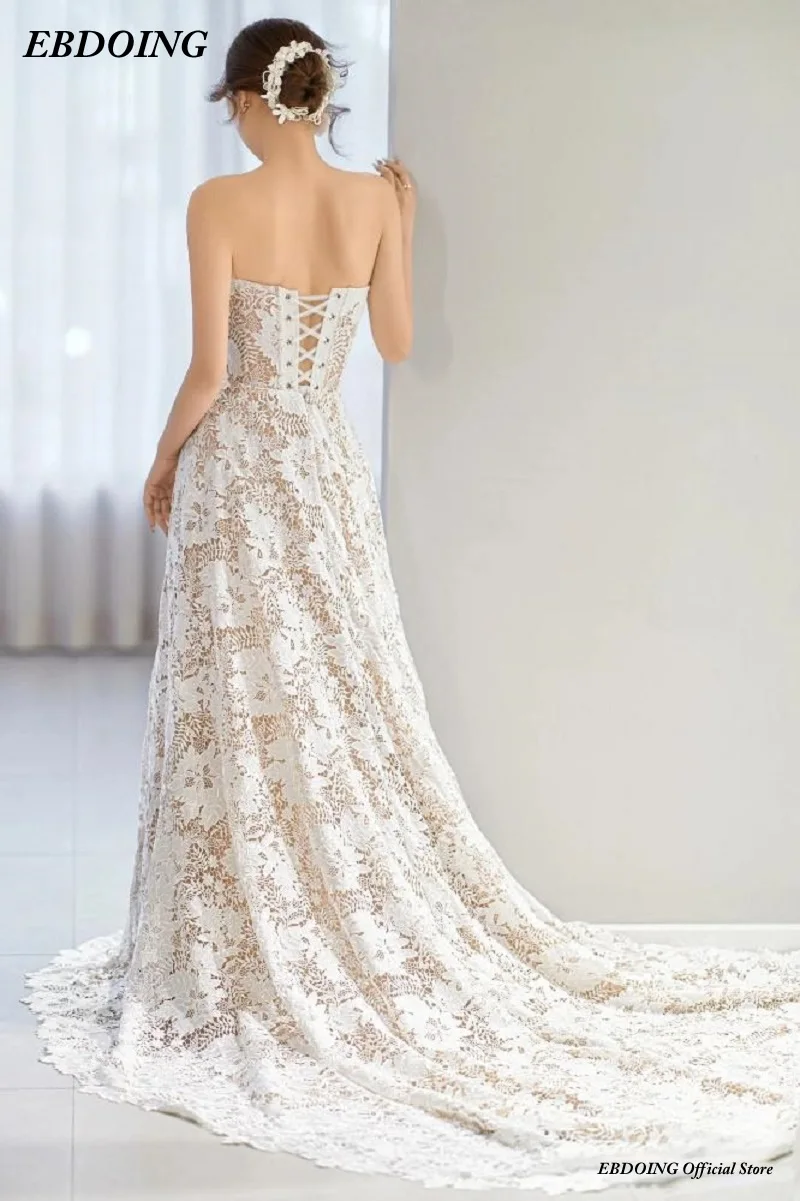 Newest Wedding Dresses A-Line Lace Sweetheart Neckline Sleeveless Customized Plus Sizes Vestidos De Novias
Newest Wedding Dresses A-Line Lace Sweetheart Neckline Sleeveless Customized Plus Sizes Vestidos De Novias