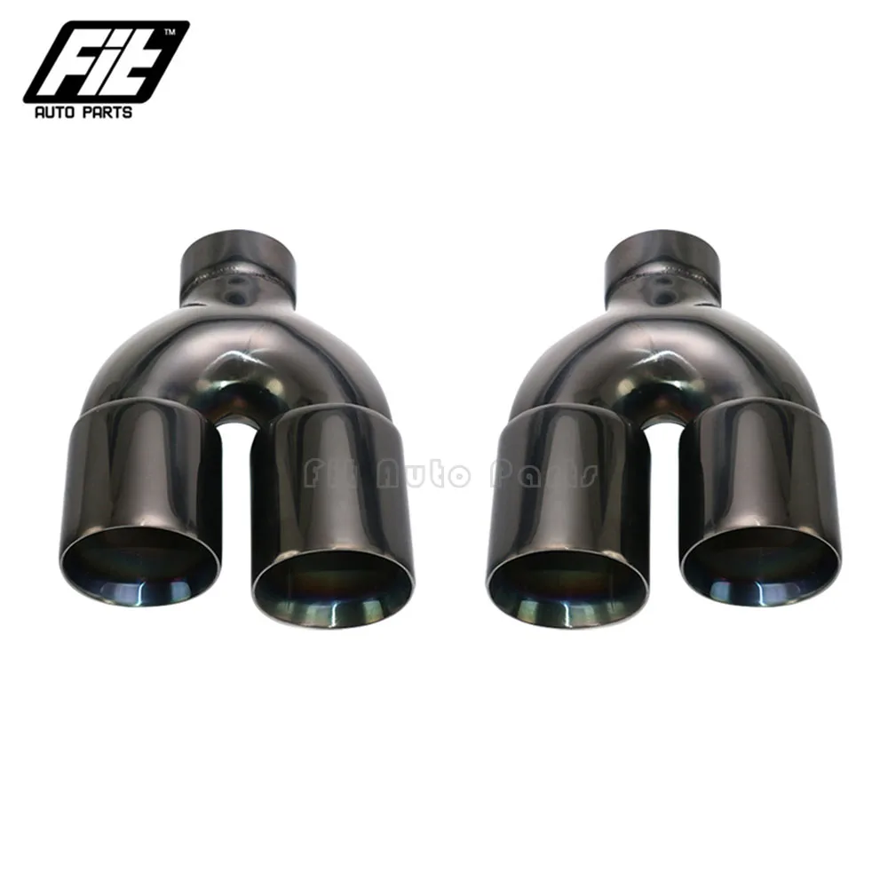 1PCS Stainless Steel Silver Black Polished Exhaust Tips 2.5'' Inlet 3'' 3.5'' Dual Outlet Tip Universal SS Muffler Tail Pipe
1PCS Stainless Steel Silver Black Polished Exhaust Tips 2.5'' Inlet 3'' 3.5'' Dual Outlet Tip Universal SS Muffler Tail Pipe