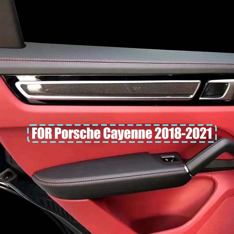 Carbon Fiber/Silver For Porsche Cayenne 2018-2023 Car Door Inner Door Panel Cover Trim Stickers Car Accessories
Carbon Fiber/Silver For Porsche Cayenne 2018-2023 Car Door Inner Door Panel Cover Trim Stickers Car Accessories