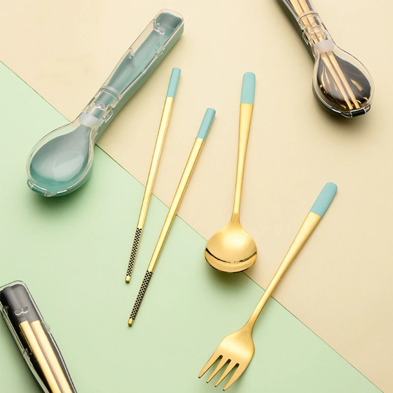 Stainless Steel Dinnerware Set, Flatware, Camping Travel Sets, Chopsticks, Fork, Spoon, Cutlery Case, Tableware Kitchen Tool, 3P
Stainless Steel Dinnerware Set, Flatware, Camping Travel Sets, Chopsticks, Fork, Spoon, Cutlery Case, Tableware Kitchen Tool, 3P
