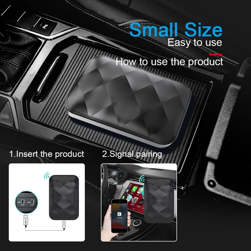 Беспроводной адаптер Carplay Mini Box A5 Wi-Fi 2 + 16G с системой Android для Toyota Mazda Ford VW Kia автомобиля с проводными деталями Carplay
Беспроводной адаптер Carplay Mini Box A5 Wi-Fi 2 + 16G с системой Android для Toyota Mazda Ford VW Kia автомобиля с проводными деталями Carplay
